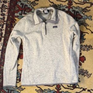 Gray Patagonia pullover